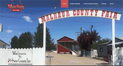 Desktop Screenshot of malheurcountyfair.com